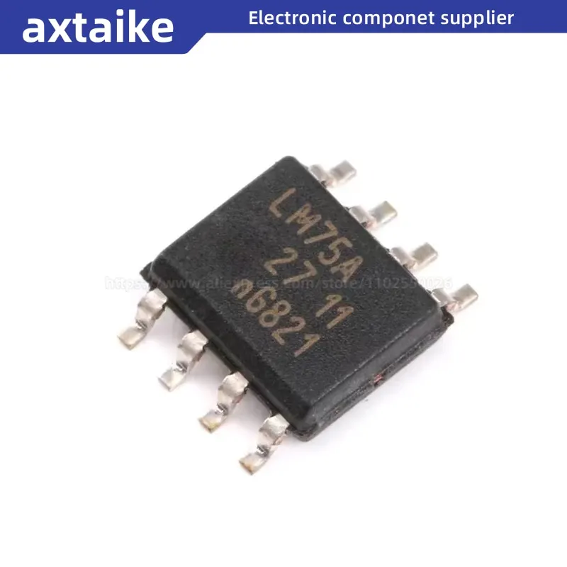 

10PCS LM75AD LM75A LM75 SOP-8 SMD Digital Temperature Sensor And Thermal Watchdog IC
