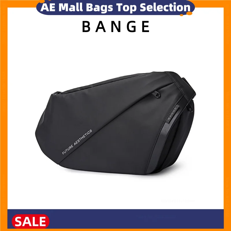 

BANGE Chest Bag New Design 9.7 Inch iPadShoulder Messenger Bags Waterproof Anti-stain Anti-theft Big Capacity Short Trip Pack