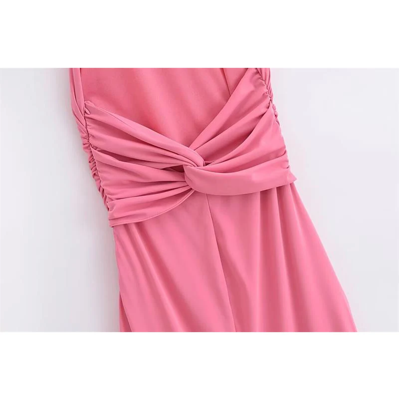 Женские летние платья 2024 новая мода облегающее платье-футляр без бретелек с