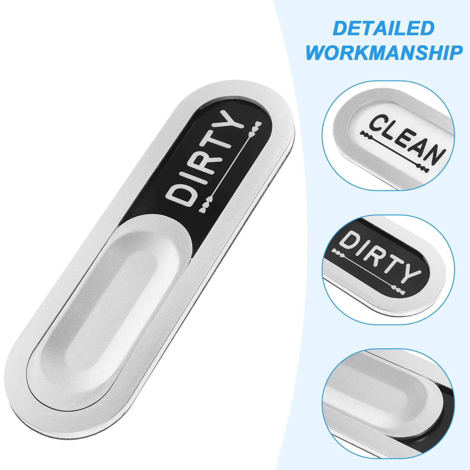 Магнитный знак посудомоечная машина чистые грязные аксессуары предметы первой