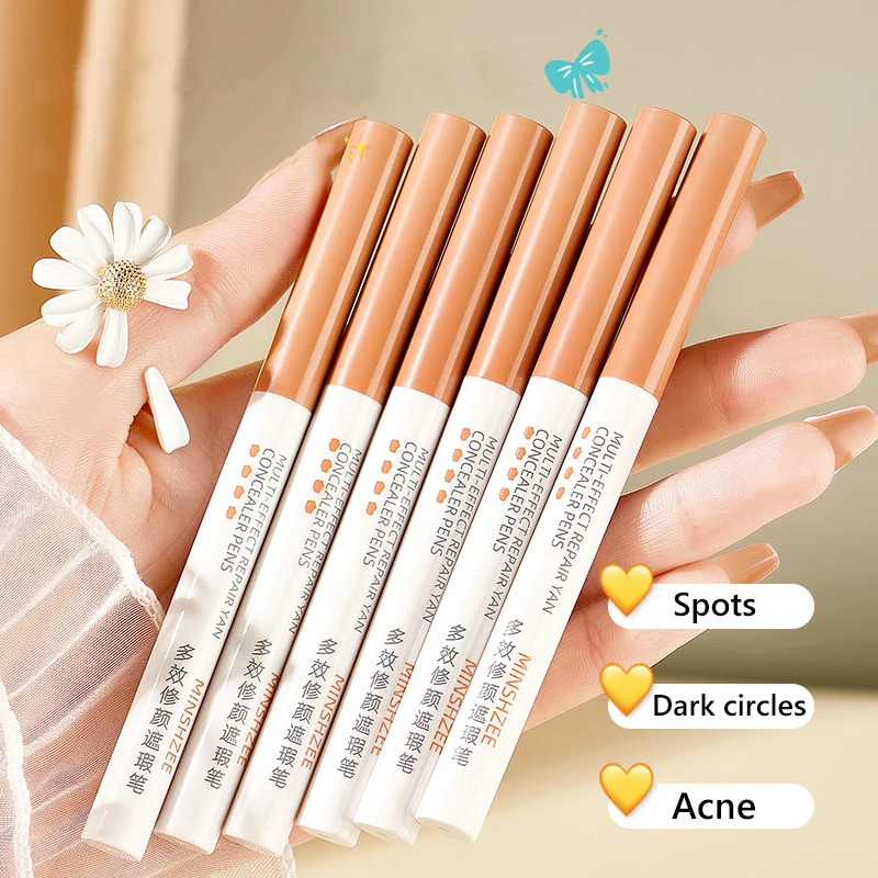 

Concealer Pen Waterproof Even Skin Tone Contour Stick Lasting Cover Face Tear Ditch Dark Circles Foundation Cream Facial Makeup