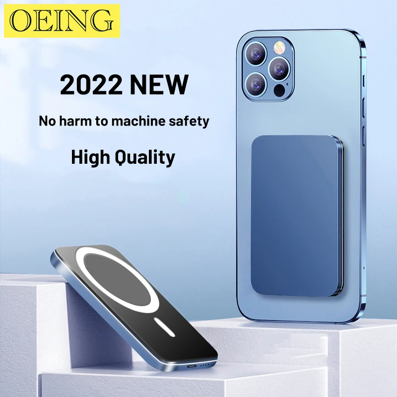 

10000mAh New Magnetic Wireless Power Bank External Auxiliary Battery Pack For iphone 12 13 14 14Pro Max 14Plus 15W Fast Charger