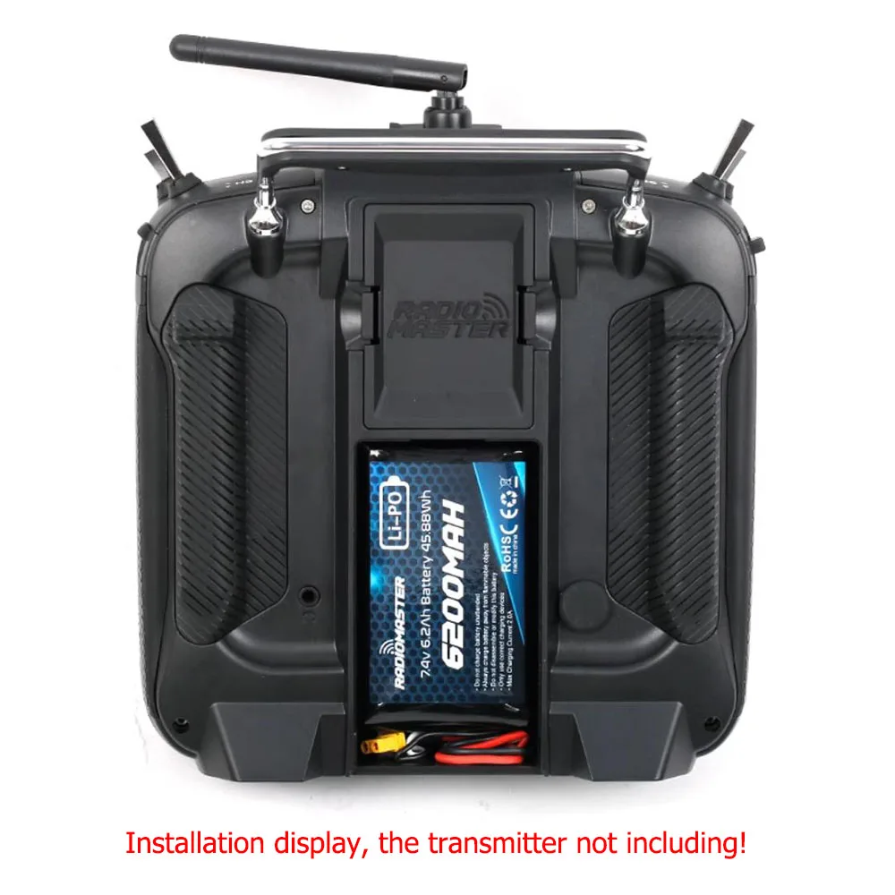 Оригинальный передатчик RadioMaster BOXER TX16S 2S 7 4 В 6200 мАч литий-полимерная батарея