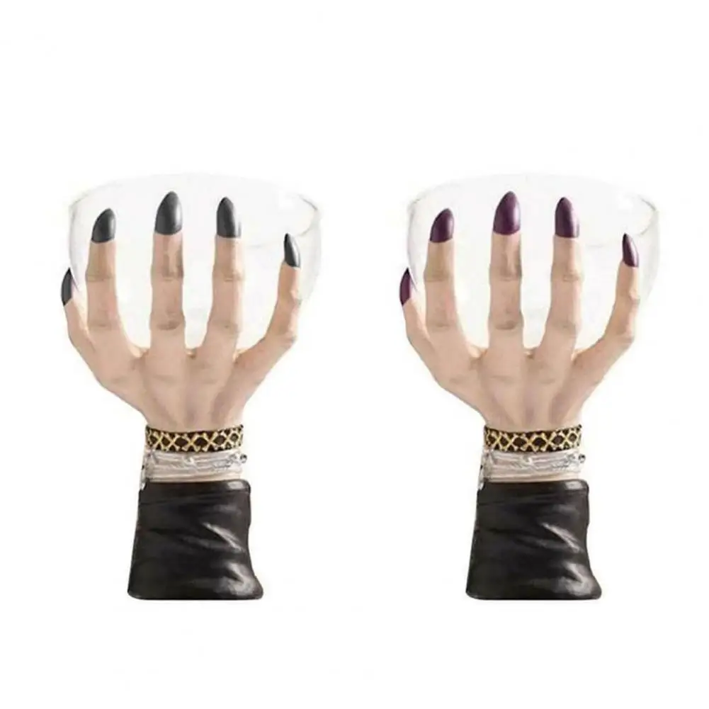 

Прочная стеклянная подставка для чаши с ведьмой на Хэллоуин