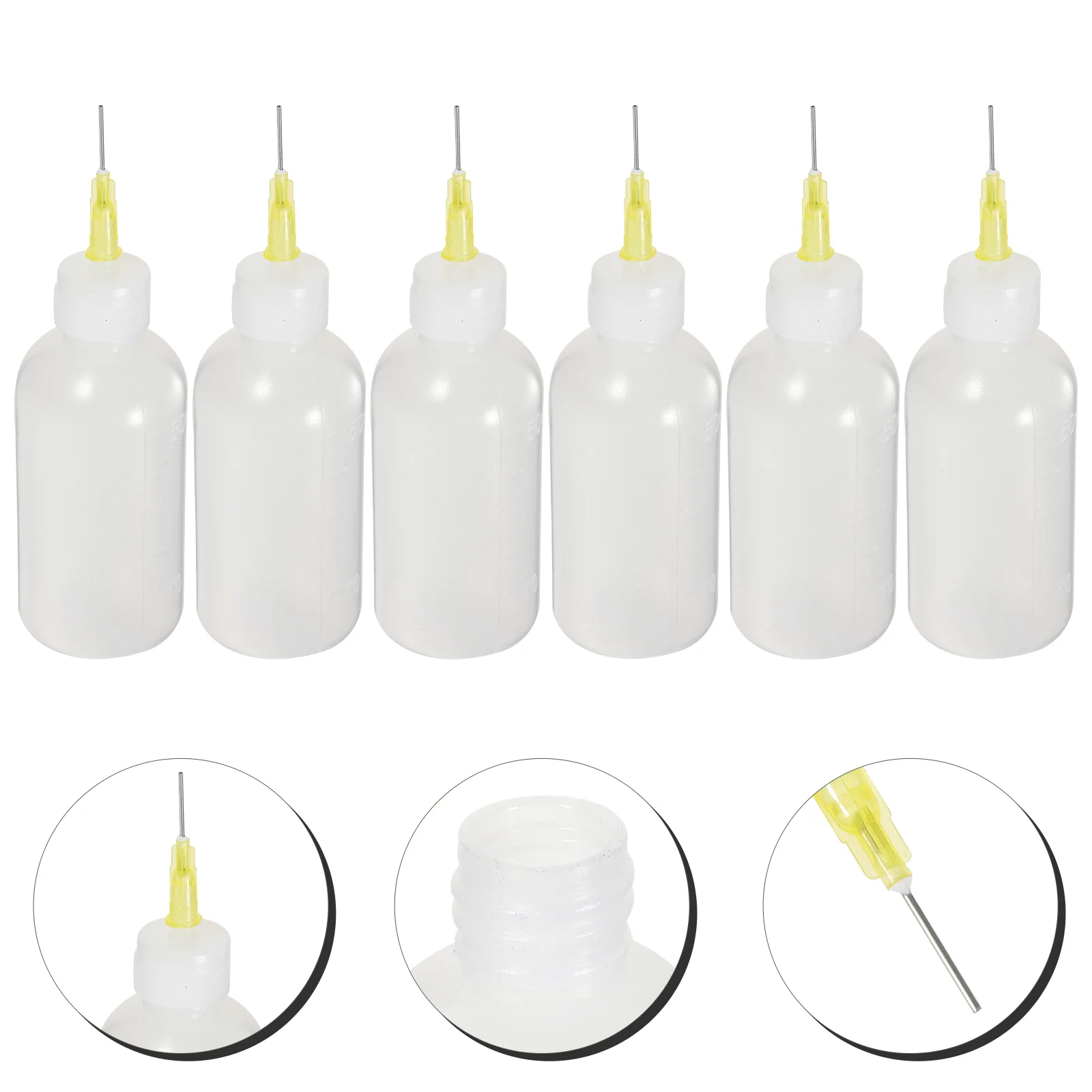 

Precision Needle Tip Squeeze Bottle - Ideal for Lubricants Glue and More with Anti-Rust Metal Tip and Strong Durability