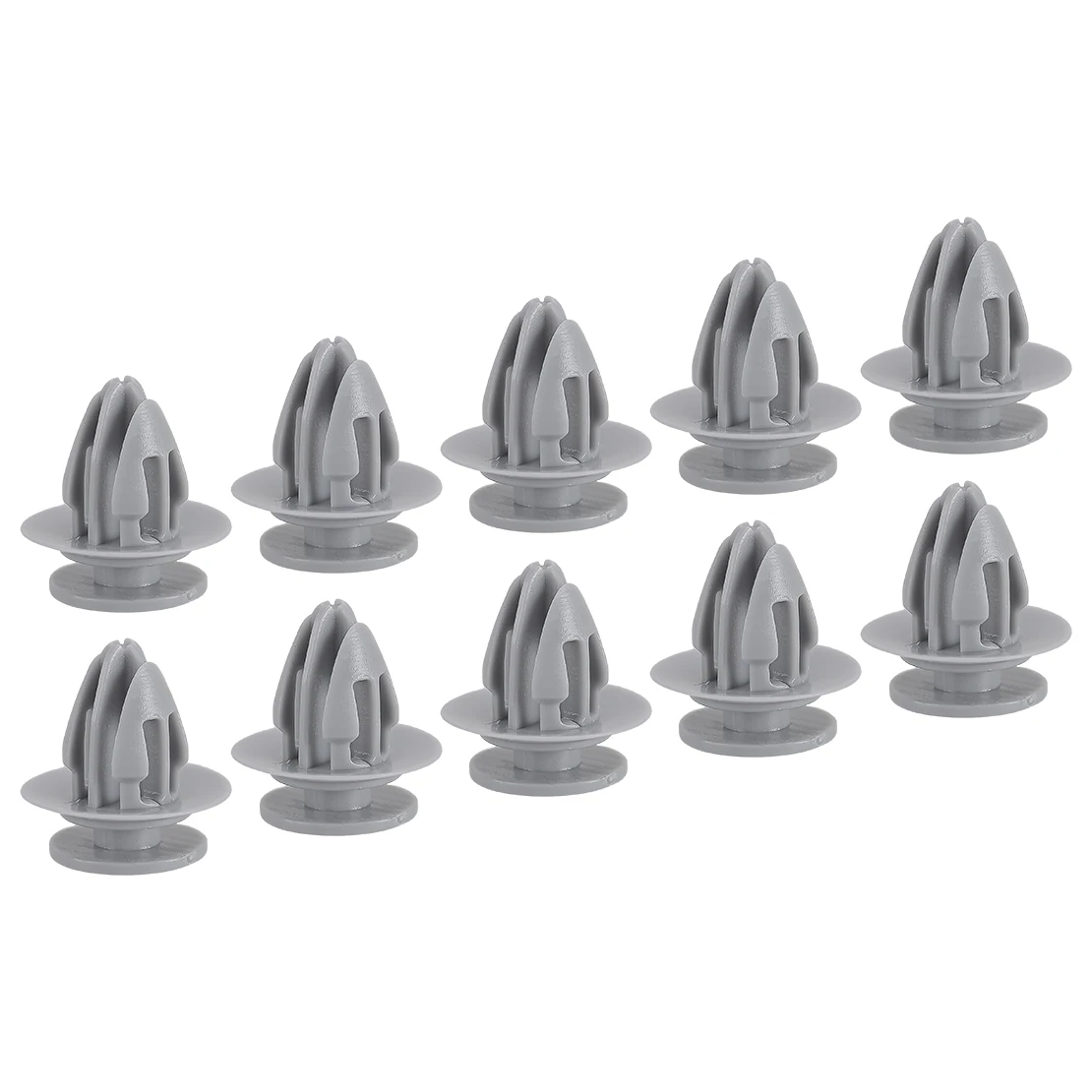 Фото KD53-51-W24 KD5351W24 50 шт., раструбная накладка на колесную арку, фиксатор, подходит для Mazda CX-3 CX-5 CX-9 2016, серый №3