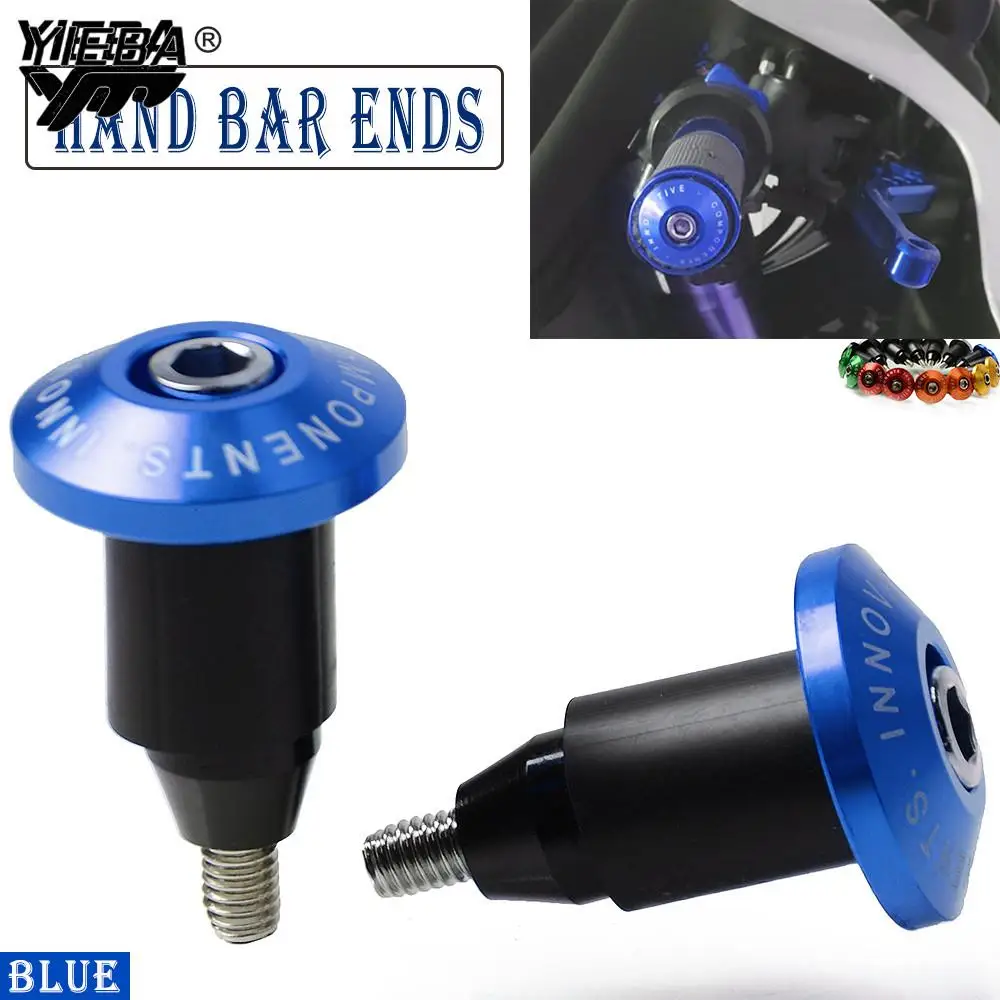 

CNC Motorcycle handlebar grip End handle hand bar grips End FOR YAMAHA FZ-10 MT-10 Tmax 500 Tmax530 YZ250 YZ250F YZ426F YZ450F