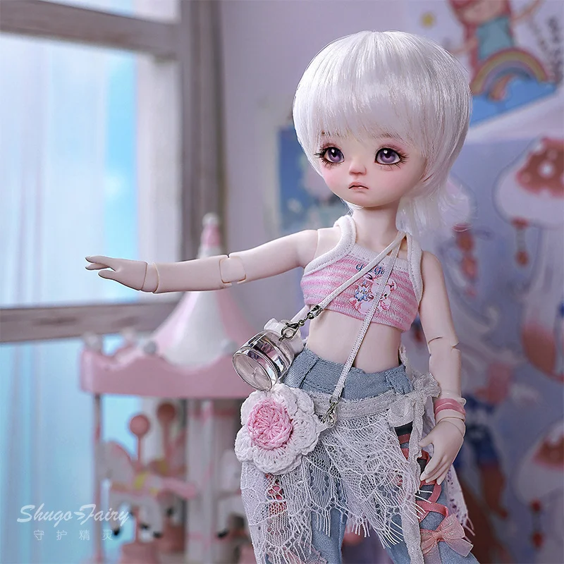 Shuga Fairy Sapphire 1/6 BJD кукла игрушки из смолы для детей розовый крутой летний хороший