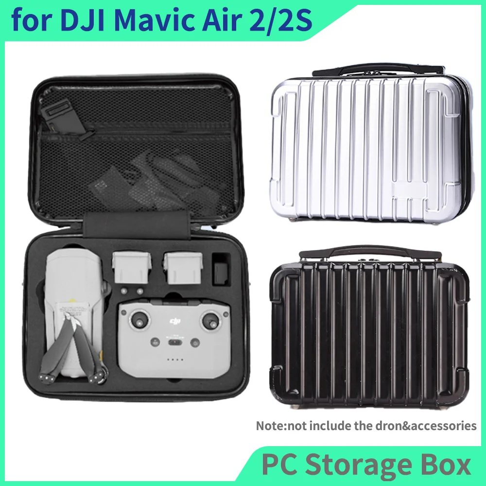 

Набор аксессуаров для DJI Mavic Air 2/2S, коробка для хранения ПК, водонепроницаемая сумка, прочная сумка для хранения, Износостойкий чехол