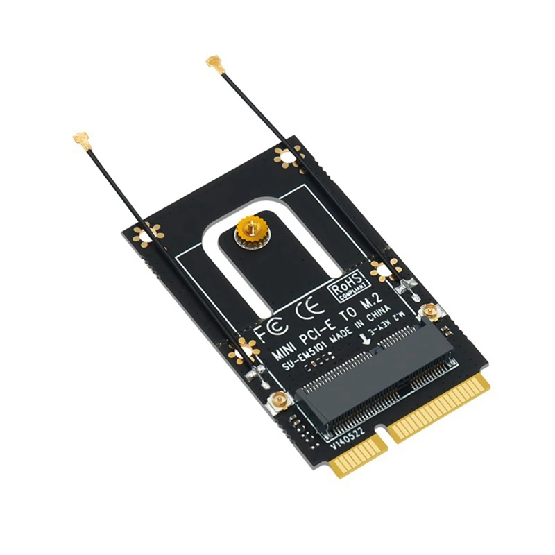 

M.2 NGFF на Mini PCI-E адаптер преобразователь расширения карты M2 Key NGFF E интерфейс для M2 беспроводной Bluetooth Wifi модуль