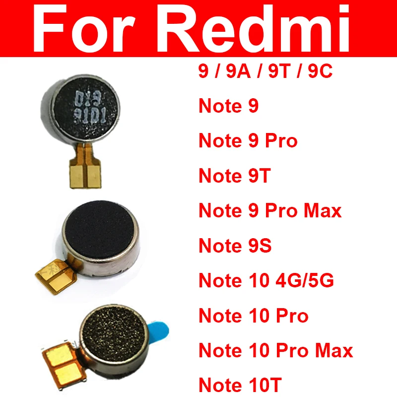 

Новый моторный Вибрационный модуль для Xiaomi Redmi 9A, 9C, Note 9, 9T, 9S, Note 10 Pro Max, Note 10, 4G, 5G, Запасные детали для вибрации