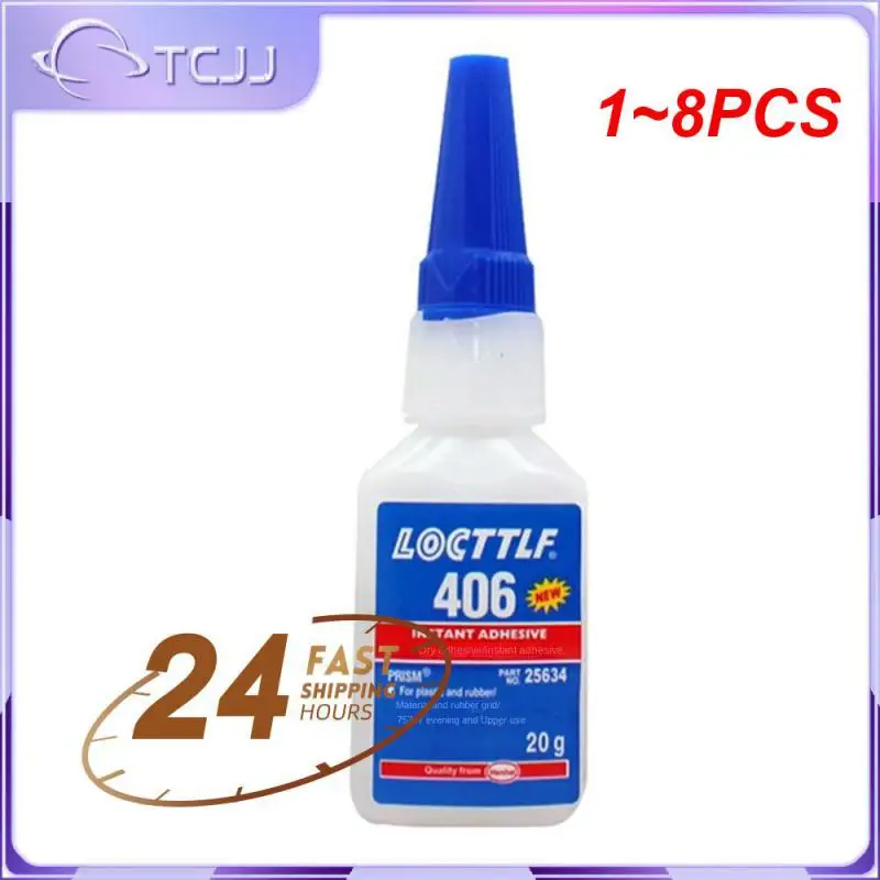 

1~8PCS Super Glue 460 495 496 Repairing Glue Instant Adhesive Loctite Self-Adhesive 20ml