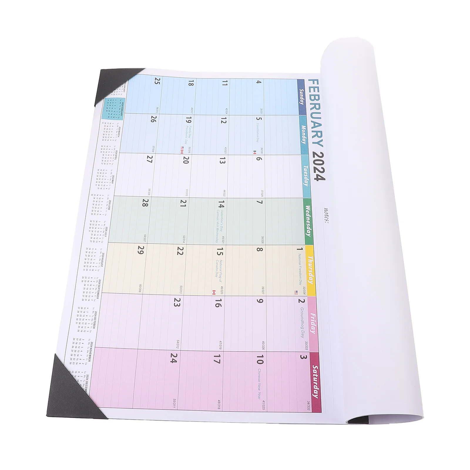 

18 Month Calendar English Monthly De Adviento Wall Desk Calendars Personality Home Decor Daily Plan Planner