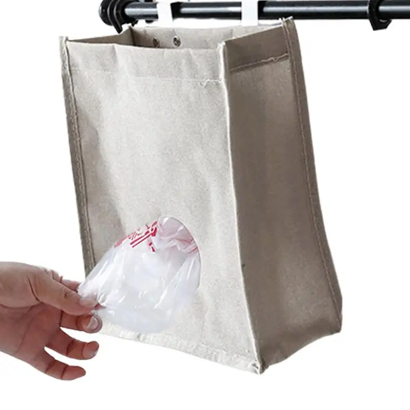

Grocery Bag Holder For Garbage Bags Grocery Garbage Bags Dispenser For Kitchen Wall Mount Trash Bags Storage Holder Carrier