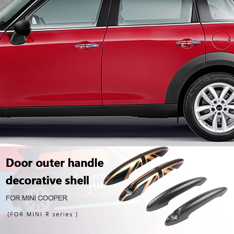 

Car Door Handle Cover Trim Car Accessories For MINI Cooper R50 R52 R53 R55 R56 R57 R58 R59 R60 R61 Clubman JCW