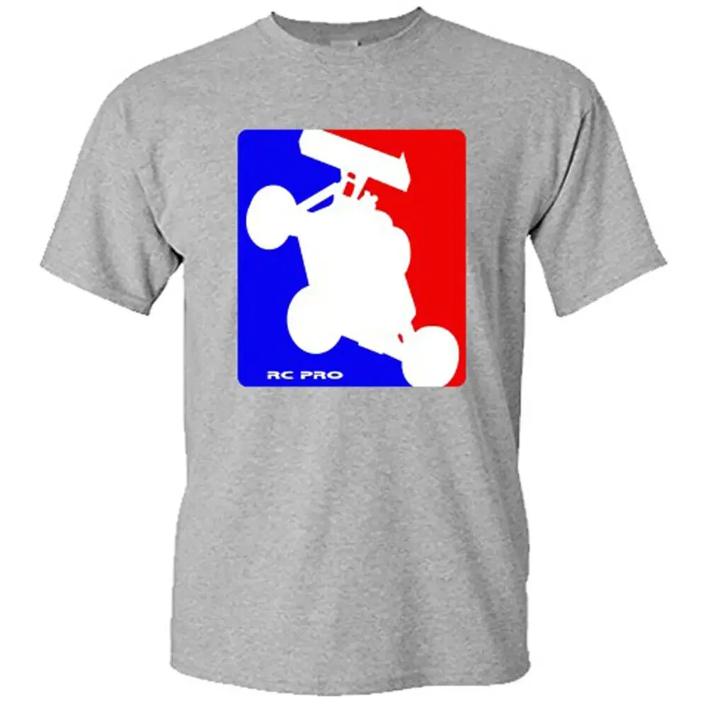 Мужская серая футболка RC PRO размер от S до 5XL