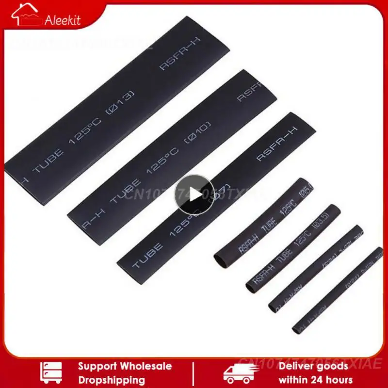 

127/Heat Shrink Tube Thermoresistant Heat-shrink Tubing Wrapping Kit Electrical Connection Wire Cable Insulation Sleeving