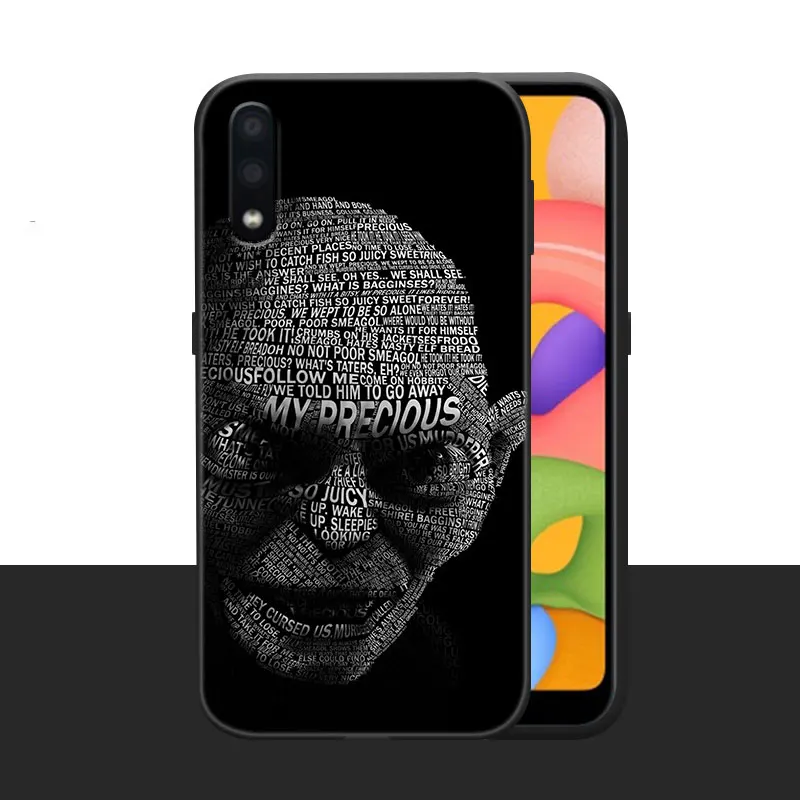 Футляр для телефона Fantasy Rings для Samsung Galaxy A01, A03, Core A02, A10, A20, S, A11, A30, A40, A41, A5 2017, A6, A8 Plus, A7 2018, чёрный чехол.