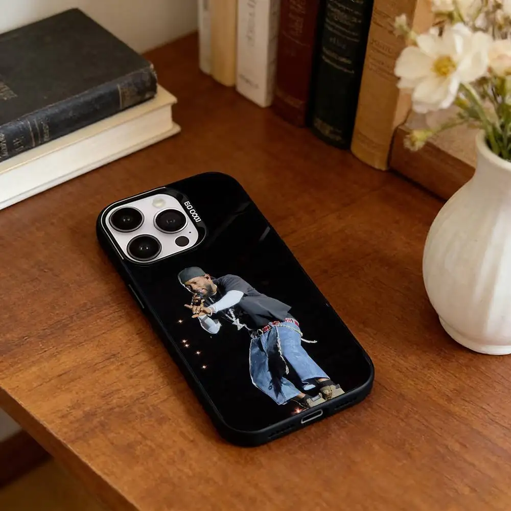 Фото Чехол для телефона K-Kendrick Lamar Music для iPhone 17, 16, 15, 14, 13, 12, 11 Plus, Pro Max, XS, цветной, с серебряным покрытием внутри №5