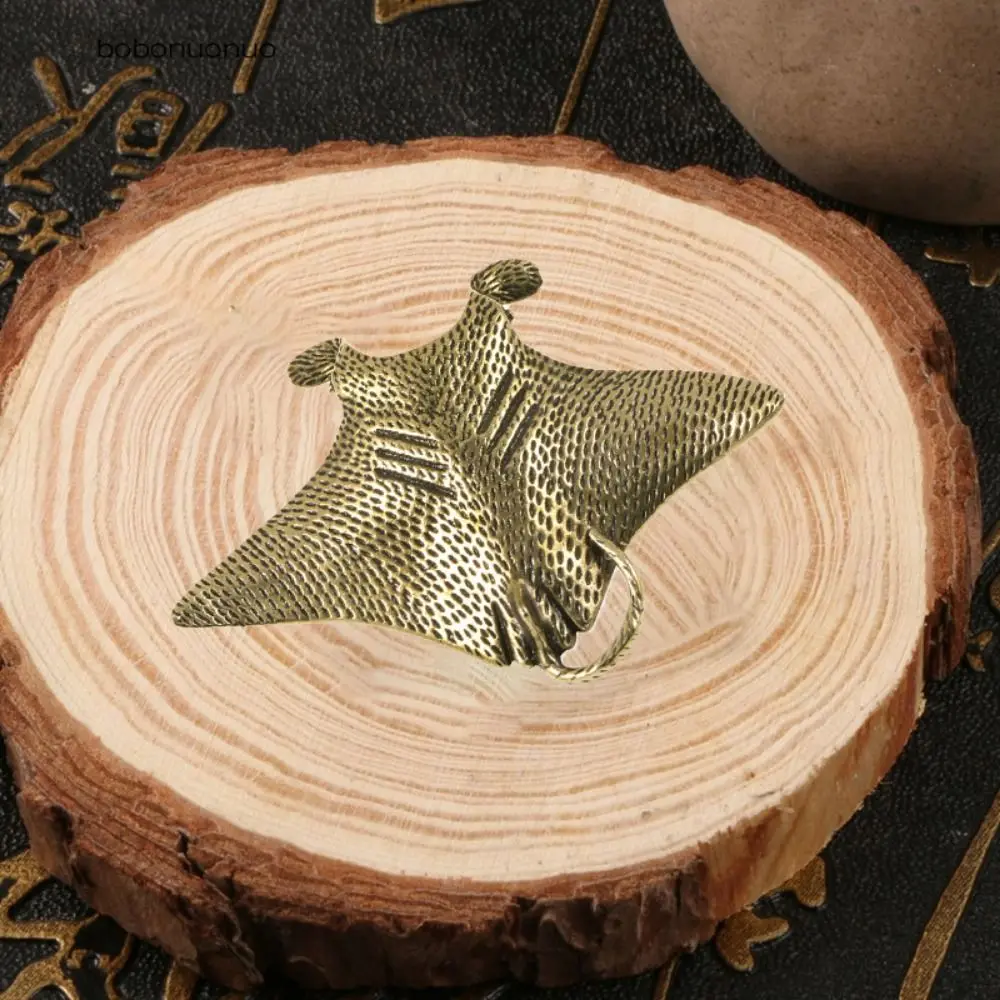 Изысканные медные поделки дьявол искусственная резьба 3D морская фотография