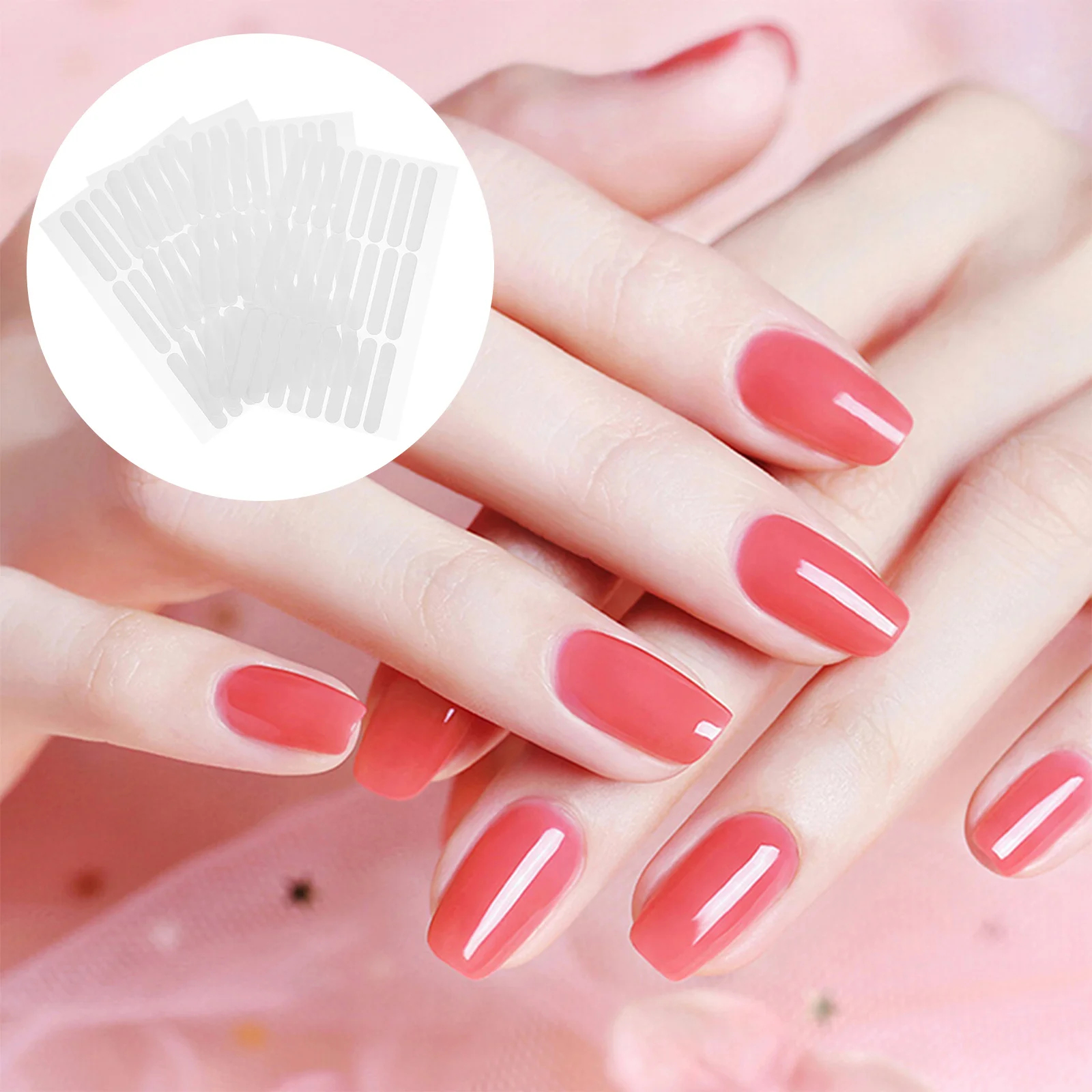 Инструмент для демонстрации ногтей с хрустальной лентой демонстрирующий