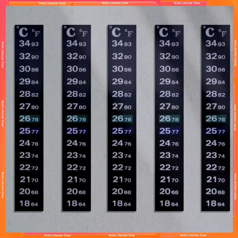 

Прочные наклейки для измерения температуры, цифровые Высококачественные наклейки для аквариума, холодильника, термометр для аквариума с к...