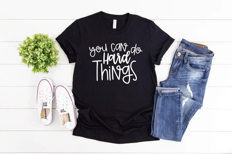 

You Can Do Hard Things Shirt, Teacher Shirts, Teacher Team Shirts, Teacher Tee Teacher O475