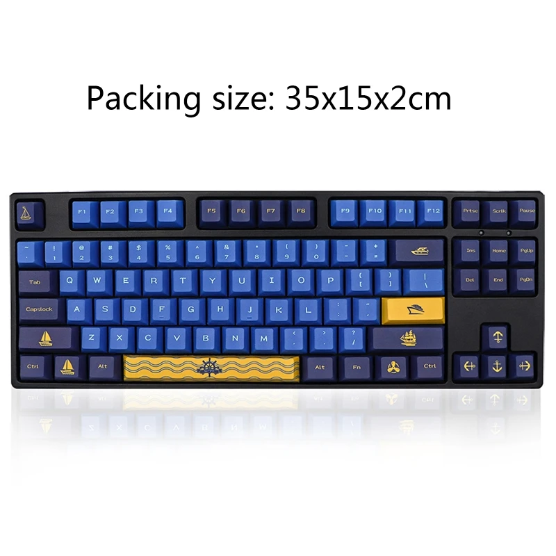 Колпачки для индивидуальной навигации 143 клавиши Cherry 7U 6 25U Space Пятисторонний