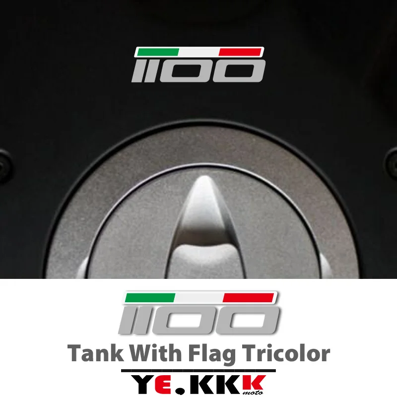1 Sticker For DUCATI 1100 SP EVO Panigale S Monster Tank Flag Tricolor Decal Customization | Decals &amp Stickers