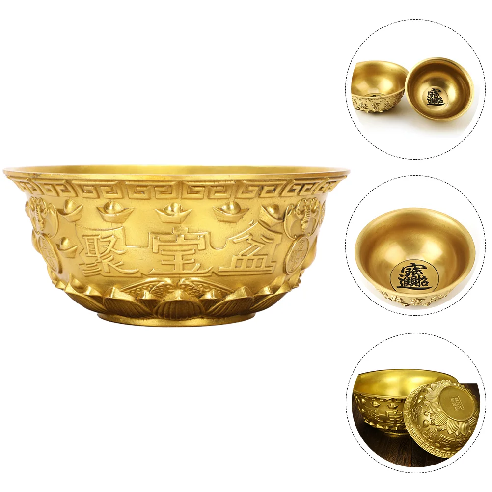 Китайский орнамент фэн-шуй чаша для рог изобилия украшение домашнего рабочего