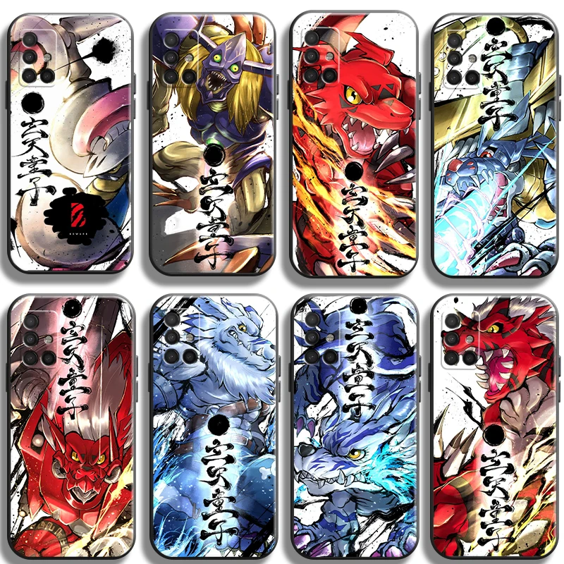 

Digimon Anime Phone Cases For Samsung A51 5G A31 A72 A21S A52 A71 A42 5G A22 4G A22 5G A20 A32 5G A11 Cases Smartphone