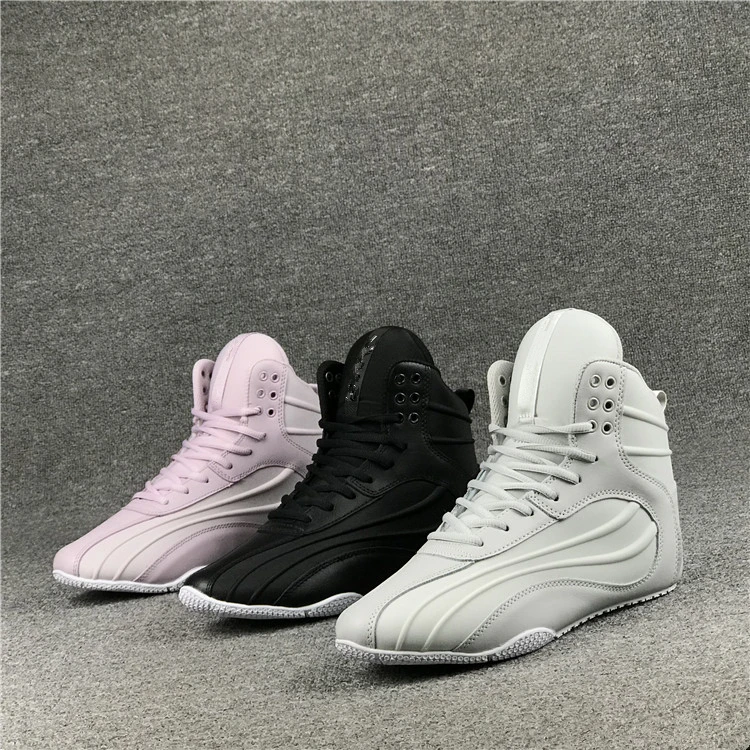 

Women`s professional GYM Hard pull weightlifting Fitness Squat boots womens Boxing wrestling Combat fighting training boots