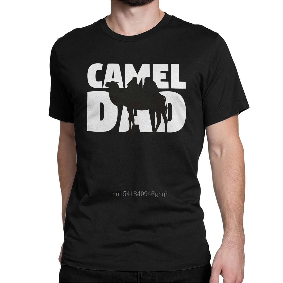 

Camel Dad Camel Lover Gift For Father Pet Animal T Shirt Men Pure Cotton Humor T-Shirts Desert Tee Shirt Clothing Plus Size
