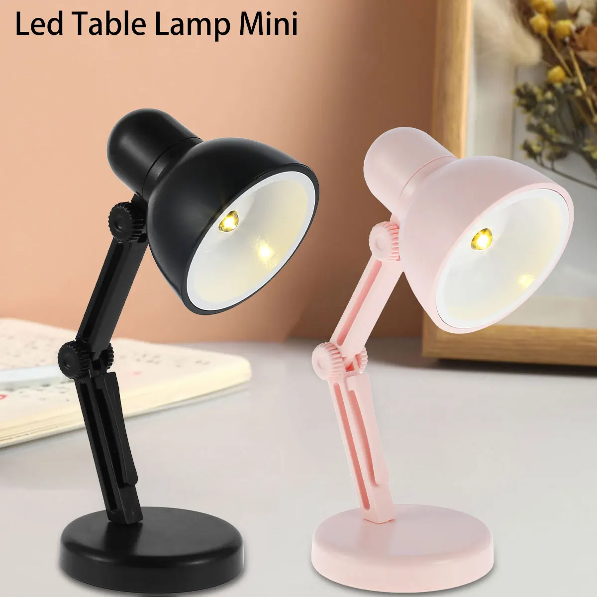 

Mini Book Light Foldable LED Table Desk Book Reading Lamp for Home Room Computer Notebook Night Light Eye Protection Home
