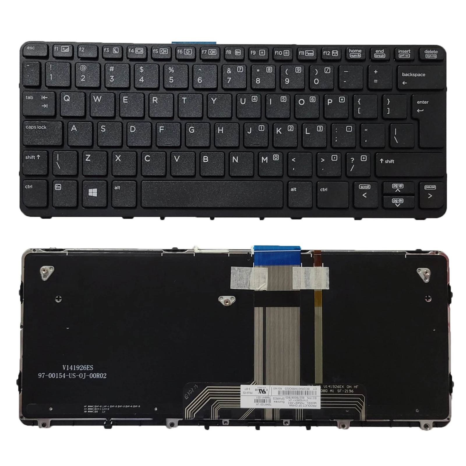 

Высококачественная клавиатура для ноутбука HP Pro x2 612 G1
