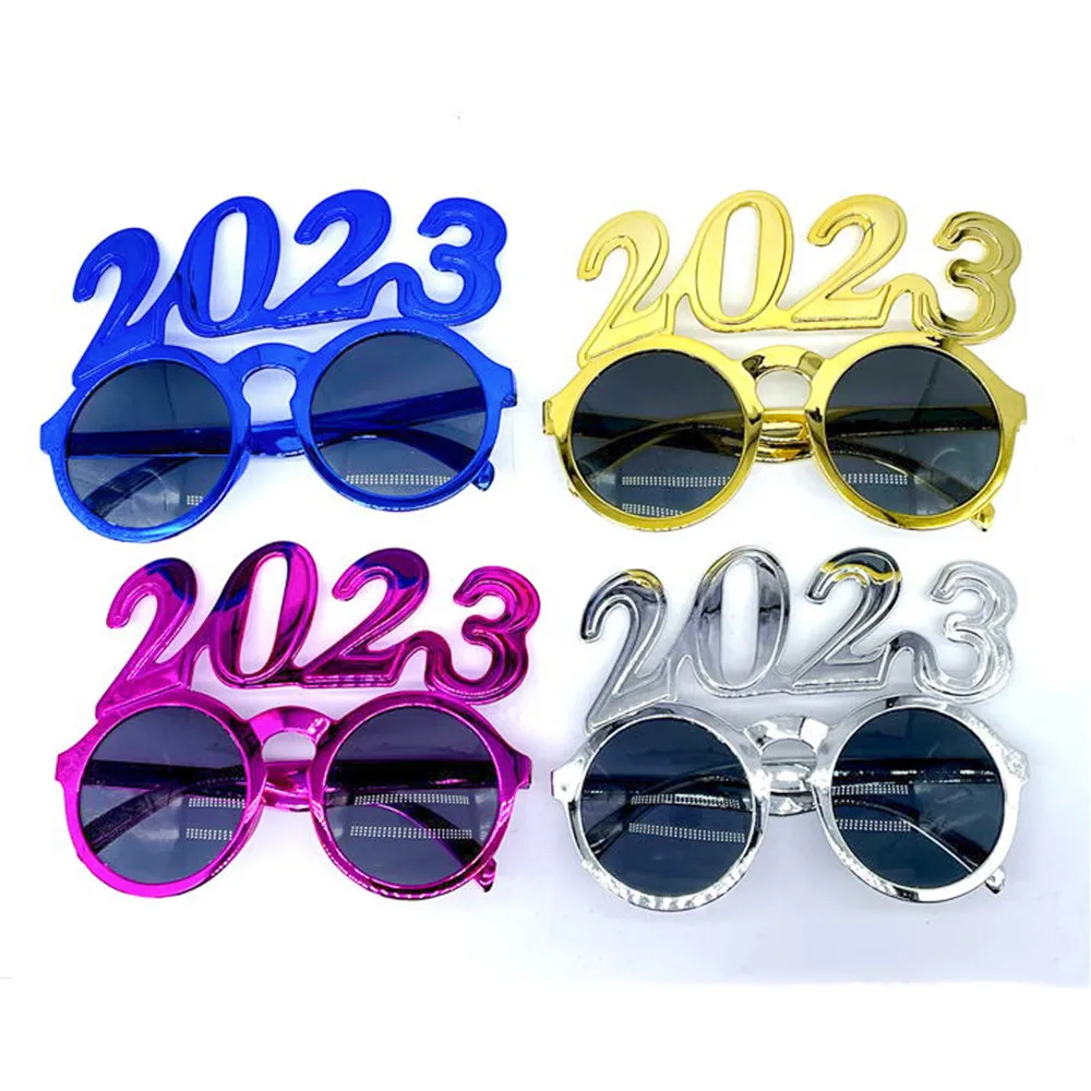 Новинка 2023 очки для новогодней вечевечерние выступлений реквизит кабины лет