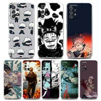 anime jiu jitsu kaisen phone case for samsung a01 a11 a12 a13 a22 a23 a31 a32 a41 a51 a52 a53 a71 a72 a73 4g 5g tpu case