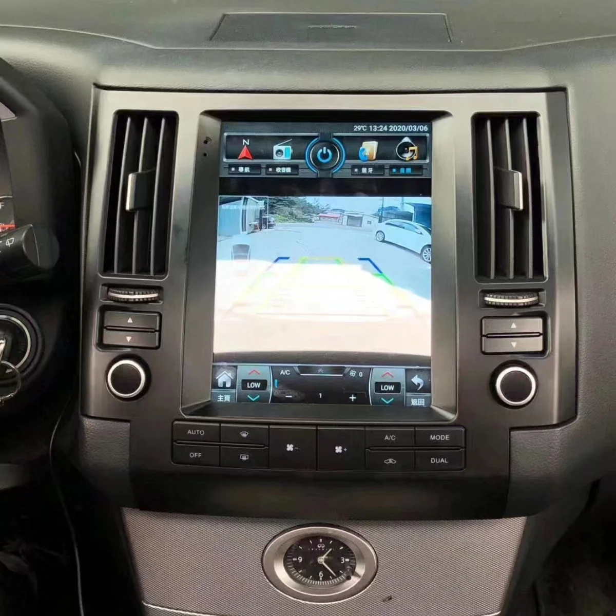 Мультимедийный проигрыватель с сенсорным экраном для Infiniti FX FX35 FX45 2007-2009 Tesa
