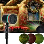 Лазерный проектор красного и зеленого цветов, уличсветильник фонарь для рождественского сада, ландшафта, газона, праздничный шар для дискотеки, освещение для диджея
