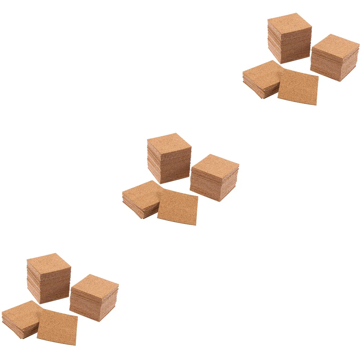 

300 Durable Useful Safe Pratical Cork Strip Cork Gasket Cork Spacer Cork Pads