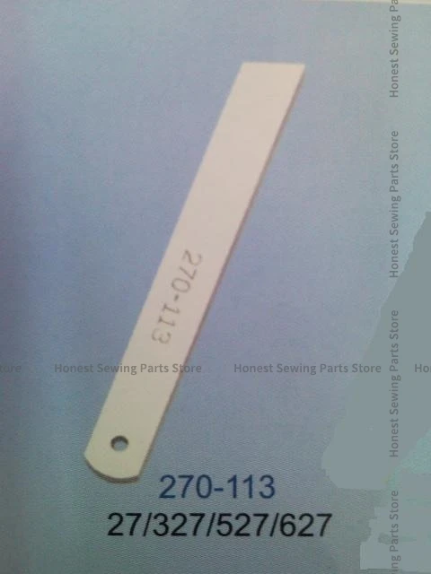 1 шт. 270-113 лезвие нижнего ножа для Yamaha 27 327 527 627 аксессуары оверлока швейной машины