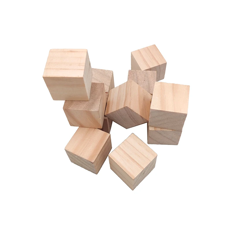 

Деревянные кубики, квадратные кубики из натурального дерева, 24 шт., 30-50 мм, для творчества, для изготовления пазлов, поделок и проектов «сдела...