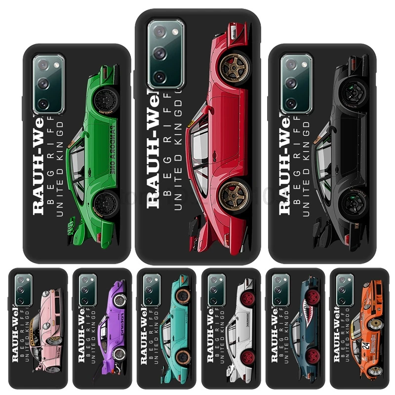 

Case For Samsung S21 S20 FE Ultra Sports Car Cover S10 S9 S8 Plus Note 20 10 Pro M51 M31 M30 M20 S10e S7 Edge Soft Coque Funda