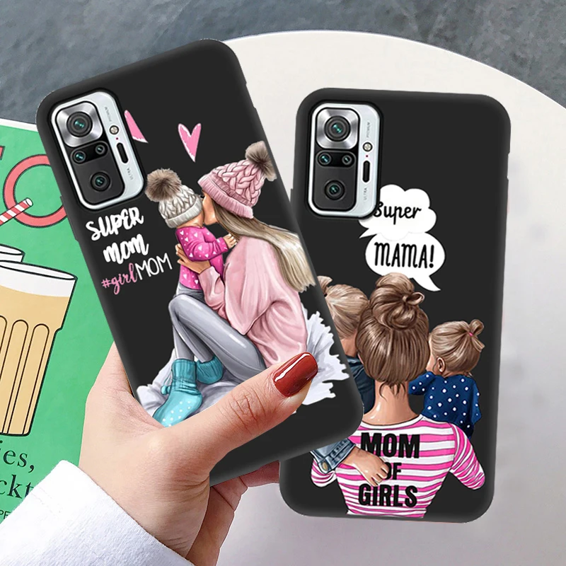 

Super Mom Mam Case For Xiaomi Redmi Note 9 10 Pro Cases Funda Redmi Note9 11 Pro 8 8T 7 9S 10S 11S 9C NFC 9A 9T 8A 7A Soft Cover