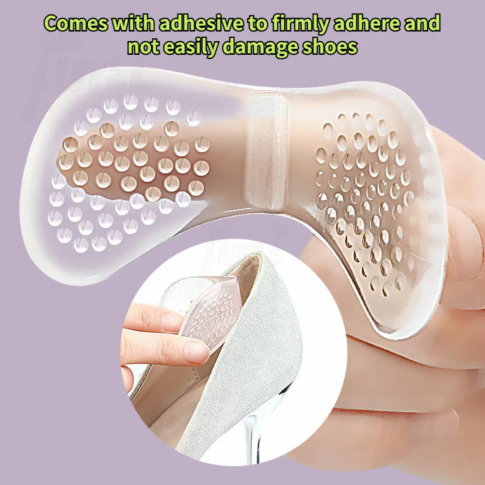 Силиконовые гелевые стельки для высоких каблуков вставки обуви подкладка пятки