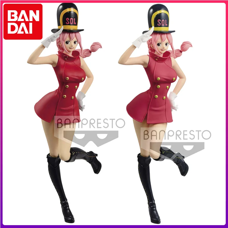

Bandai Original One Piece Anime Figure Sweet Style Rebecca Action Figure Toys for Kids Gift Collectible Model Ornaments Dolls