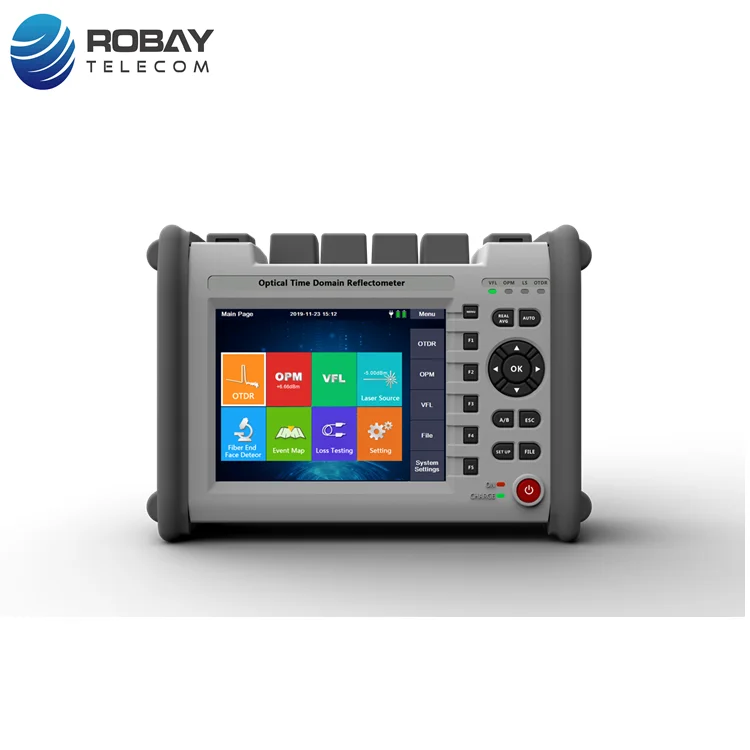 

High Performance OTDR 1310/1550nm 30/28 dB 100km with OPM/VFL/OLS/Loss Testing/event map RB5600