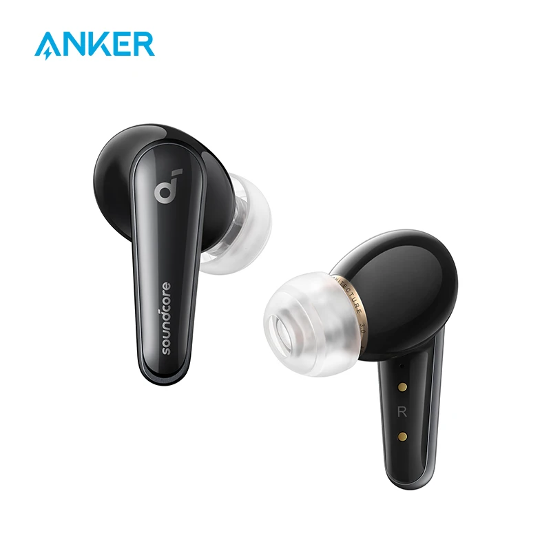 

Soundcore by Anker Liberty 4 Noise Cancelling Earbuds True Wireless Earbuds with ACAA 3.0 Dual Dynamic Drivers for Hi-Res