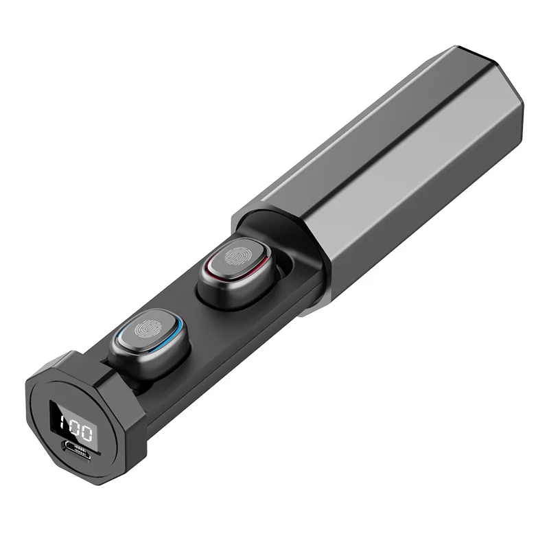 

Bluetooth 5.1 Earphone Wireless Headphone CVC8.0 Noise Reduction Mini Portable Headset Touch Control New Design Good Quality