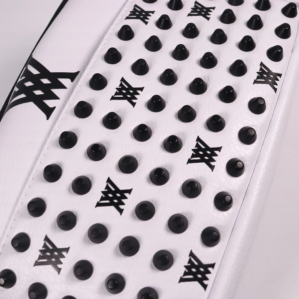 New 2023  Golf Bag Korean Fashion Men and Women Rivet Bag Super Large Capacity Double-layer Portable Small Bag Golf Clutch